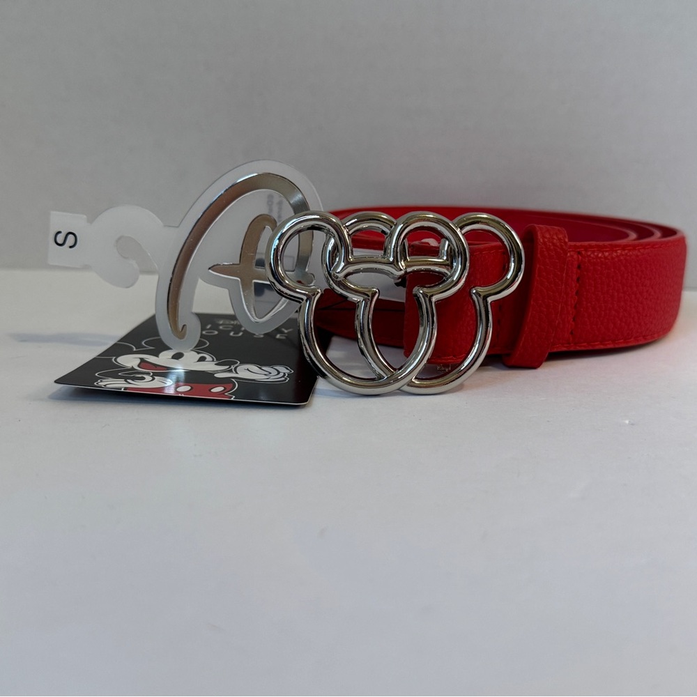 Mickey Mouse Red Belt Size Small